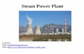 Steam Power Plant - Weebly...Fire tube Boiler In this type, the hot combustion gases are passed inside the tubes, and the tubes are surrounded with water. The fire-tube boilers may