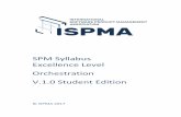 SPM Syllabus Excellence Level Orchestration V.1.0 Student ... · The Excellence Level syllabus SPM: Orchestration covers the key elements of software product management practices