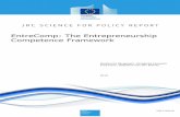 EntreComp: The Entrepreneurship Competence Framework · 2018-02-27 · in 2003, in the European Green Paper on Entrepreneurship in Europe. By 2006, the European Commission had identified