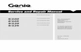 Service and Repair...Part No. 1268494 Rev A September 2015 Serial Number Range TM from S10015D-1001 TM TM TM from S10515D-1012 from S12015D-1012 from S12515D-984 Service and Repair