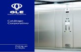 Catálogo Corporativo...EMPRESA Global Lift Equipment es líder europeo en diseño y fabri-cación de ascensores especiales. Somos una organización enfocada en el mercado internacional
