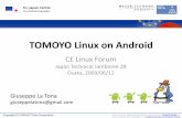 TOMOYO Linux on Android - OSDN · TOMOYO Linux on Android - Copyright (C) 2009 NTT Data Corporation • Runtime is made by Java programs running in Dalvik: Virtual Machine for mobile