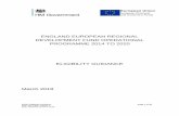 ENGLAND EUROPEAN REGIONAL DEVELOPMENT FUND … · ERDF Eligibility Guidance Page 4 of 40 ESIF-GN-1-003, Version 8 Date published 29 March 2018 1. Purpose and scope of the guidance