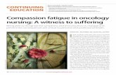 Compassion fatigue in oncology nursing: A witness media. ... Compassion fatigue in oncology nursing: