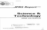 Science & Technology · 2011-10-11 · Science & Technology USSR: Life Sciences JPRS-ULS-88-010 CONTENTS 17JUNE1988 AGRICULTURAL SCIENCE Chemical Nature of Cibulins—Induced Fungitoxic