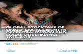 Global Stocktake of UNIcef eNGaGemeNt IN DeceNtralIzatIoN ...Global Stocktake of UNICEF Engagement in Decentralization and Local Governance, 2011–2015 iii coNteNtS execUtIve SUmmarY