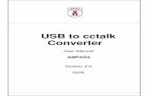 USB to cctalk Converter · 1 USB interface for cctalk The USB interface for ccTalk permits to connect a device which operates according to the ccTalk protocol to the USB port of a