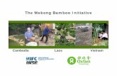 The Mekong Bamboo Initiative - Value Chains · Bamboo Shoots Charcoal Bamboo Handicrafts BJC Blinds Wood Flooring Wood Panels Wood Furniture 390 1,200 1,500 3,100 6,000 6,500 10000