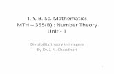 JNC TYBSc Number Theory · 2017-10-05 · Æ u o W> U X / ( P ~ U A U Z v Z } Á Z A í v W> P ~ U A X. Æ u o W> n U n P ~ U A í U Z v Z } Á Z n X ]] n