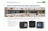 DIN-Rail Mount Receptacles · Product Bulletin for DIN-Rail Mount Receptacles DIN-Rail Mount Receptacles ® The DIN-Rail Series receptacle modules are designed to offer a quick, easy