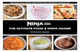 40 Delicious Recipes - NinjaKitchen.comDOUGH & BATTER MIXING Mix doughs and batters for main dishes and desserts. Add fresh fruits and vegetables. Start with ice or frozen ingredients.