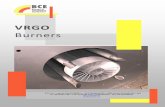 Burners - BCE Italia · The “VRGO” burners are designed to reach high efficiency combustion level and can be supplied as part of new combustion systems as well as revamping of