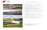 Timber Bridge Examples - ESI.info...Timber Bridge Examples Timber Bridges—Sustainable and Low Maintenance Timber bridges are available in a whole range of styles to suit locations,