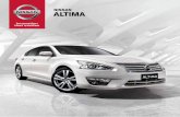 Brochure: Nissan L33 Altima (November 2013)australiancar.reviews/_pdfs/Nissan_Altima_L33_Brochure_201311.pdf · Xtronic CVT (Continuously Variable Transmission) delivers a whole new