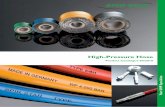 High-Pressure Hose...thermoplastic ultra-high-pressure hoses with spiralized steel-wire reinforcement for a working pressure range of 400 to 4.000 bar and inner diameters ranging from