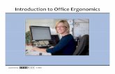 Introduction to Office Ergonomics - Langara CollegeLearning Objectives • Understand the definition of Ergonomics • Identify risk factors which contribute to MusculoMusculo‐Skeletal