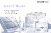 User’s Guide - Brother Industries · 2013-02-08 · User’s Guide Learn the print operations, how to replace consumables, and performing routine maintenance. See troubleshooting