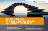 Table of Contents · an ABAP class. No ABAP class exists for the object to which the BAPI belongs. Nevertheless, the implementation inside the function ... that you can use to search