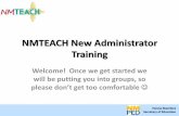 NMTEACH New Administrator Trainingtoolbox2.s3-website-us-west-2.amazonaws.com/accnt_67464/...Review Lesson Plans in the Classroom Folder inside the classroom door should include: –Daily