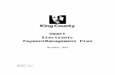 King County’s E-Commerce Plan Web viewA final element of the payment processing will be the daily deposit of receipts to the program’s bank merchant account. The County’s Treasury
