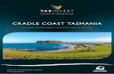CRADLE COAST TASMANIA · 2019-09-18 · • Tasmanian and Australian Government commitments equating to around $85 million towards the Cradle Mountain Master Plan aimed at greatly