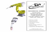 M057 TOUGH GUN ThruArm Series (LSR) for FANUC · for FANUC® Robots 100iC, 100iC-12, 100iC-6L, 100iC-7L, 120iC, ... (See diagram below, G2 product depicted). Tighten feeder bracket