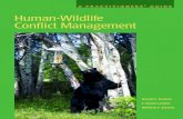 Human-Wildlife Conflict Managementwildlifecontrol.info/wp-content/uploads/2016/04/H-W-Conflicts-Guide.pdftice of wildlife damage management. Part 2 summarizes key insights about human