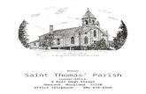 Summer Bulletin Series · Web viewHistoric Saint Thomas’ Parish Founded 1835 A.D. 2 East High Street Hancock, Maryland 21750 Office Telephone: 301-678-6569 Come up to me on the
