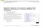 BLDC motor control w/ Hall Effect sensor - Kinetis MCUscache.nxp.com/docs/en/application-note/AN4376.pdf · The control concept of the application is based on a speed closed-loop