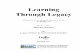 Learning Through Legacyvii 3-5 Correlation Chapter 1 Ecology MATHEMATICS In The Know (pg 3) No Salt, Please (pg 5) Habits Of Habitats (pg 11) A Spider Sat Down Beside Her (pg 17) Boning