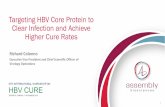 Targeting HBV Core Protein to Clear Infection and …regist2.virology-education.com/presentations/2018/...Viral Load Study 202 Patient population: Nuc-naive, HBeAg pos Continued Nuc