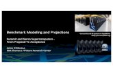 Benchmark Modeling and Projections · 2019-09-04 · Benchmark Modeling and Projections: from Proposal to System Acceptance §“Art of Benchmarking” for to-be-developed supercomputers