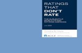 THE SUBJECTIVE WORLD OF ESG RATINGS AGENCIES · interpretation, or an individual agency’s agenda. There are also inherent biases: from market cap size, ... global financial system