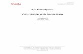 API Description VuduMobile Web Application · 2019-12-16 · Confidential Description API Version 2.9.8 VuduMobile Inc. Le charme du message texte 1050 de la Montagne, #400 - 1 888