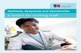 a toolkit for nursing staff - University of Nottingham · a toolkit for nursing staff. Acknowledgements The format of this toolkit is based on that used by the University of Southampton