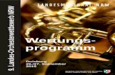Wertungs- programm · 2018-02-17 · Henry Purcell The fairy queen . Hornpipe Dance for the fairies. John Rutter Suite for strings . O waly waly. Charles Hubert Hastings Parry Bourreé