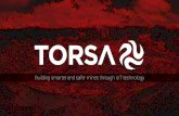 Building smarter and safer mines through IoT technologyTodos los sistemas desarrollados por Torsa centralizan sus datos en una única plataforma de Business Intelligence “TorsaCloud”con