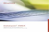 Brochure DataLyzer FMEA · 2019-12-13 · New AIAG-VDA FMEA Manual In 2019 all automotive companies have to re-establish their FMEA methodology based on the harmonization of AIAG