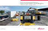 Leica Geosystems Construction Catalogue - PSC Co.,LTD (1).pdf · Calibration and check of settings Comprehensive functional test and safety check Servicing and cleaning of the device