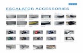 ESCALATOR ACCESSORIES 210-220 Accessories Cut Sheet_tcm25-78291.pdfDiagnostic display Additional Options White LED skirt spotlighting (normal and premium options also available) LED