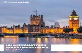 UK ALTERNATIVES INVESTMENT INDEX H1 2019...Over the last two years, in particular, there has been growing interest from investors, both domestically and internationally. Furthermore,