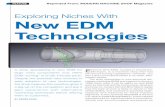 Exploring Niches With New EDM Technologies - GFMS...Exploring Niches With New EDM Technologies A shop specializing in wire EDM for large mold components now offers EDM “turning”