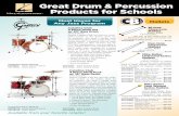 Great Drum & Percussion Products for SchoolsPercussion Kits 20 Note Chrome Bells with Bag Model 6853 CB Percussion • Black and white baked enamel finish bars correlate to piano keyboard