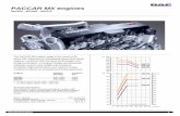 PACCAR MX engines...PACCAR MX engines Details PACCAR MX Engines 2 Main construction Cylinder block compact graphite iron (CGI) integrated housing for the Unit Pump system aluminium