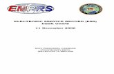 ELECTRONIC SERVICE RECORD (ESR) DESK GUIDE 11 … DESK...ELECTRONIC SERVICE RECORD (ESR) DESK GUIDE 11 December 2006 ... History 3-1 3.1.2 NAVPERS 1070/881, Training, Education, and