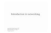 Introduction to networking - w12.pwr.wroc.pl · laboratory, or college campus, by means of permanent links (wires, cables, fiber optics, radio) that transmit data rapidly Wide Area