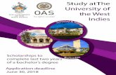 OAS Scholarship Program for Education and Training · 2018-04-24 · OAS Scholarship Program for Education and Training [Type the document subtitle] JVanGlaanenweygel [Pick the date]