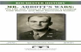 Mr. Abbott’s Warsrochhist/v76_2014/v76i2.pdf1 Mr. Abbott’s Wars: The Life and Times of Rochester’s Leading Cold Warrior and Most Decorated Soldier by Jeffrey Ludwig From the