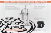 NEW JUPITER 1100 SERIES TRUMPETSaz632732.vo.msecnd.net/cmsroot/jupitermusic/media/jupiter-media/... · The 1100 series trumpets address the diverse demands of the advanced musician.