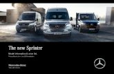 The new Sprinter - Mercedes-Benz UKtools.mercedes-benz.co.uk/current/vans/pricelists/Q1_2018_Sprinter.pdf · Sprinter is the only van available on the market with Active Brake Assist